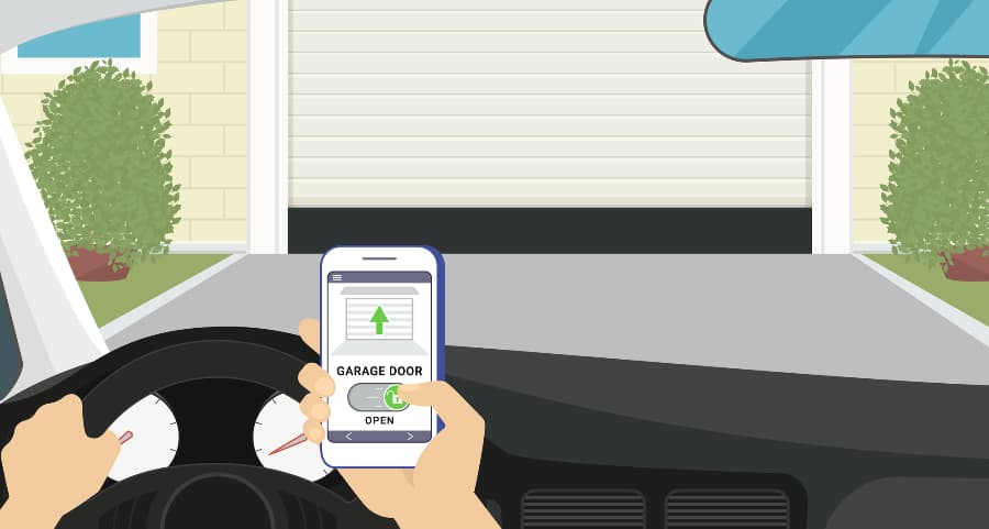 Garage door automation tips for South Fulton